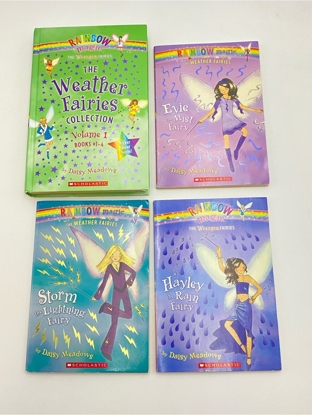 Rainbow Magic - The Weather Fairies-Complete Lot Books 1-7